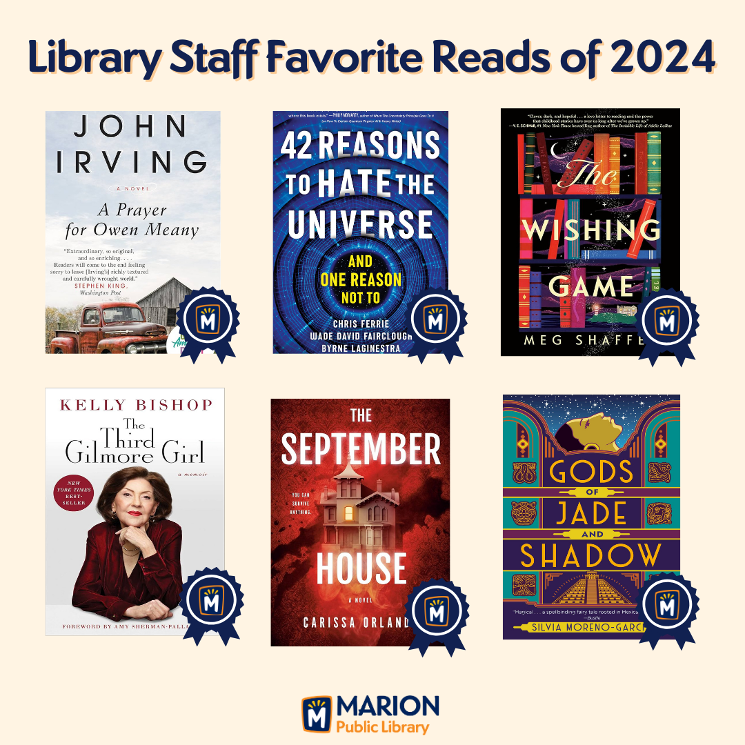 Library Staff Favorite Reads of 2024